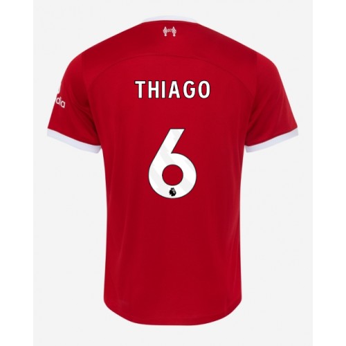 Dres Liverpool Thiago Alcantara #6 Domaci 2023-24 Kratak Rukav